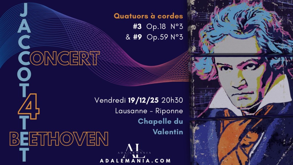 Concert Beethoven #3 |&nbsp;Jaccot4tet